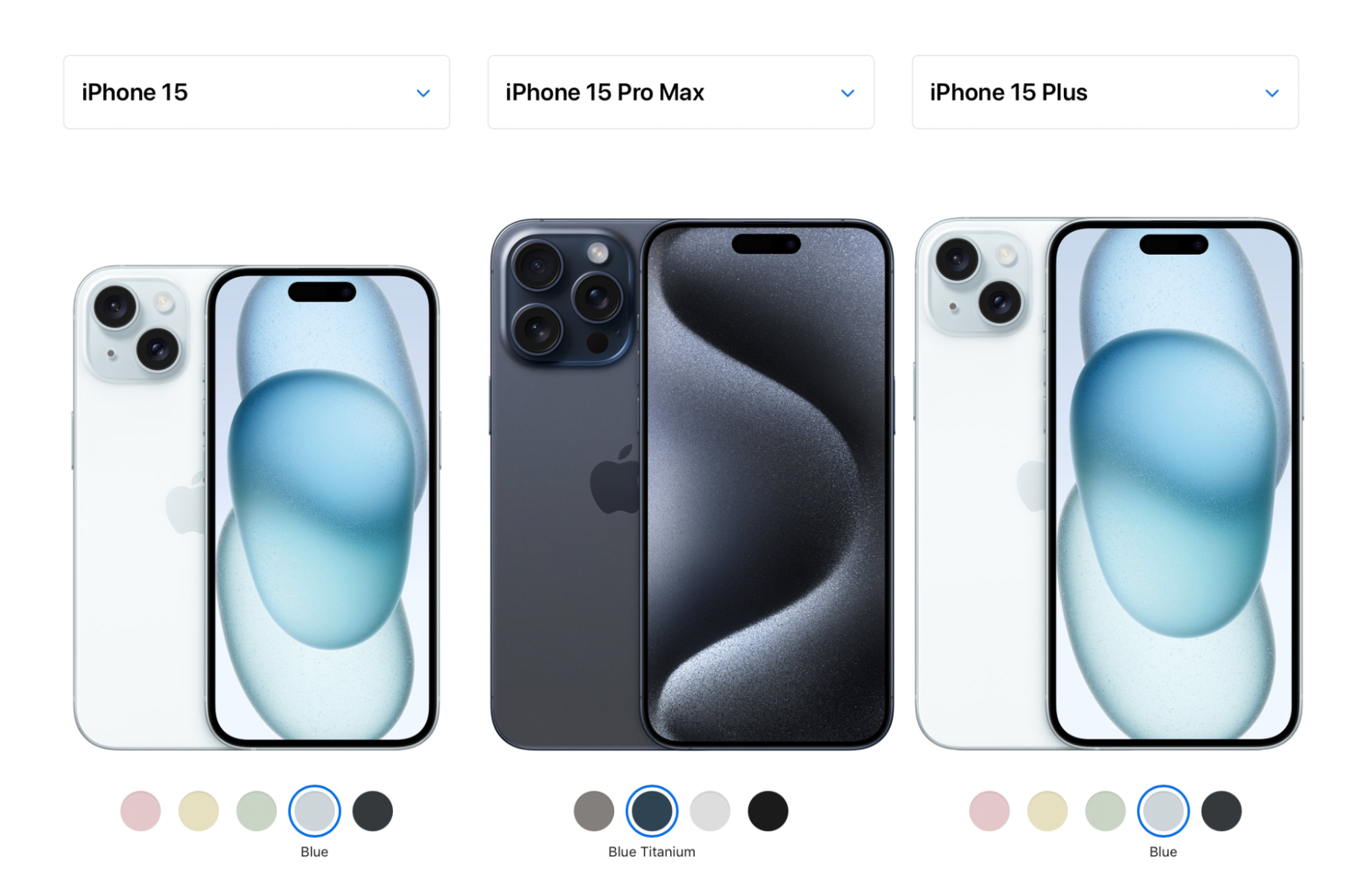 Một trong những phiên bản iPhone 15 Blue cực chất đến từ nhà Apple